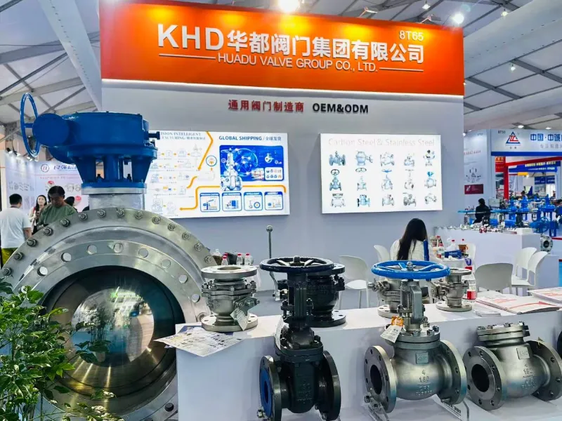 Zhejiang Int'l Valve Industry Chain Fair 2026 വിജയകരമായി സമാപിച്ചു — ബൂത്ത് 8T65-ൽ Huadu Valve Group (KHD) സന്ദർശിച്ചതിന് നന്ദി